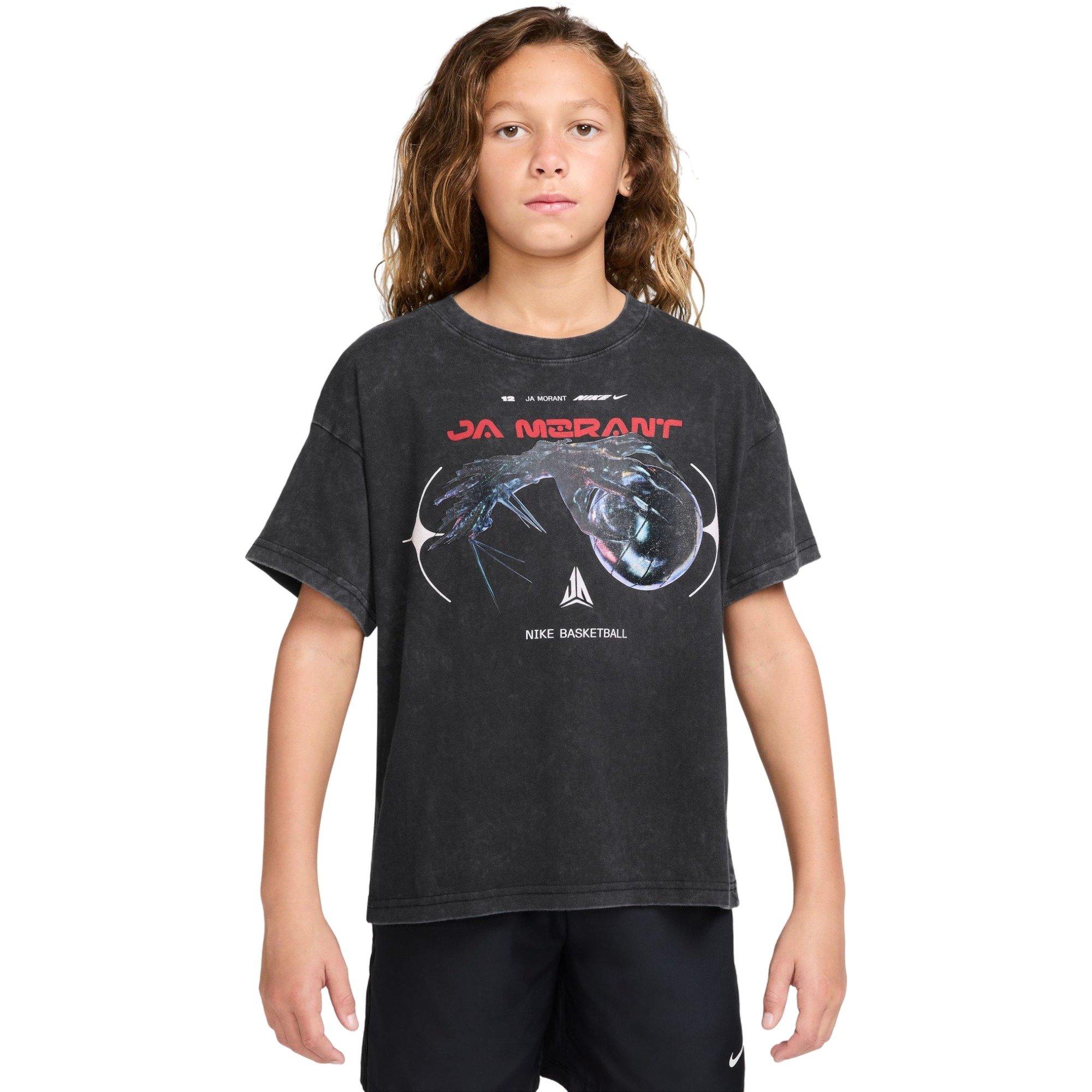Nike Ja Worst Nightmare Big Kids' Tee - BLACK